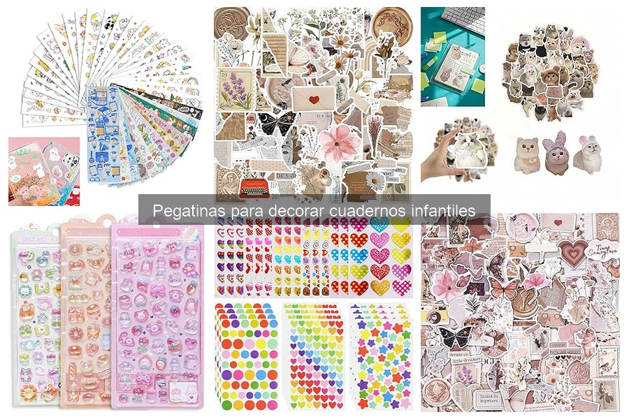 Alternativas Creativas a las Pegatinas para Decorar Cuadernos