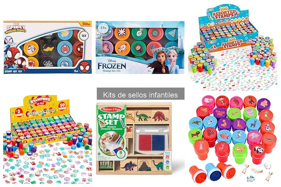 Alternativas creativas a los kits de sellos infantiles