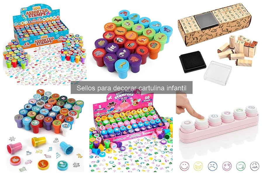 Alternativas creativas a los sellos para decorar cartulina