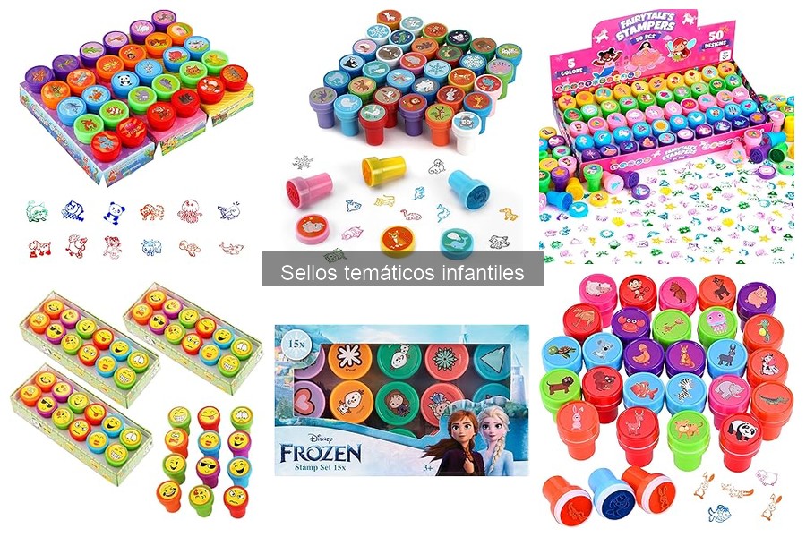 Alternativas creativas a los sellos temáticos infantiles