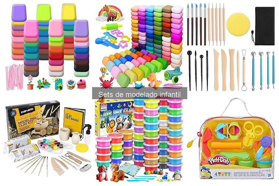 Alternativas Creativas a los Sets de Modelado Infantil