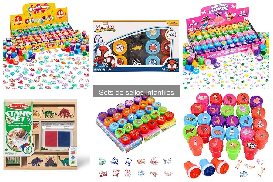 Alternativas creativas a los sets de sellos infantiles