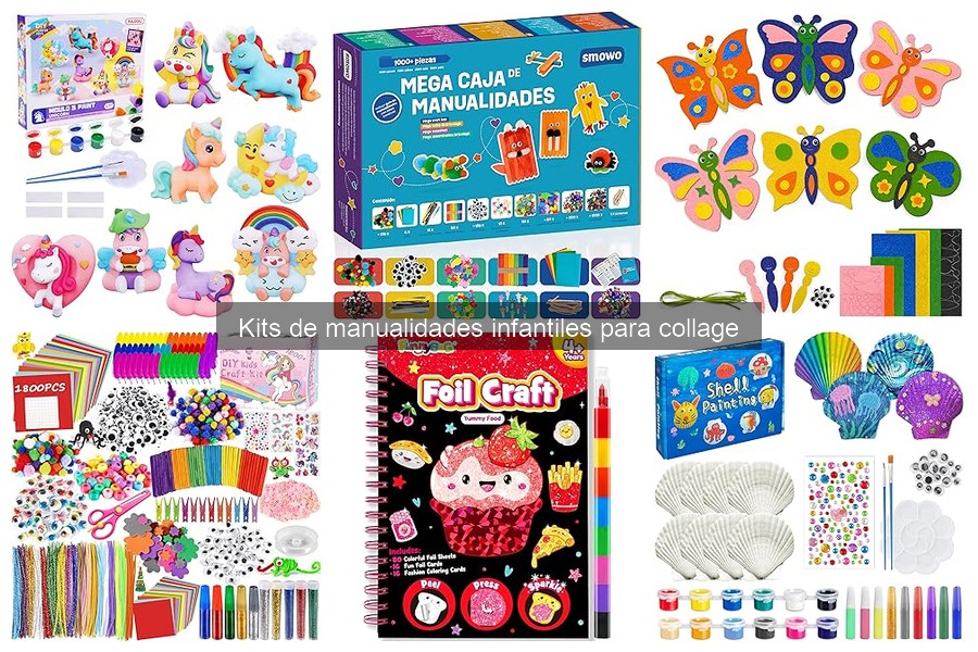 Alternativas DIY a Kits de Manualidades Infantiles para Collage