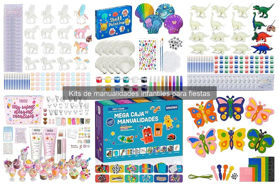 Alternativas económicas a los kits de manualidades para fiestas
