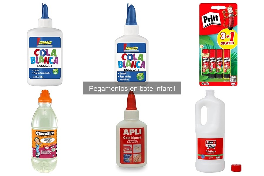 Alternativas Seguras al Pegamento en Bote Infantil