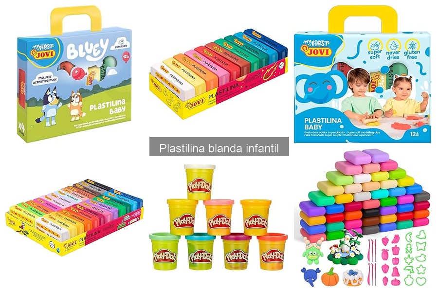 Beneficios de la plastilina blanda en el desarrollo infantil