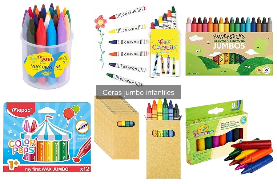 Beneficios de las ceras jumbo para niños: ¡Descúbrelos!
