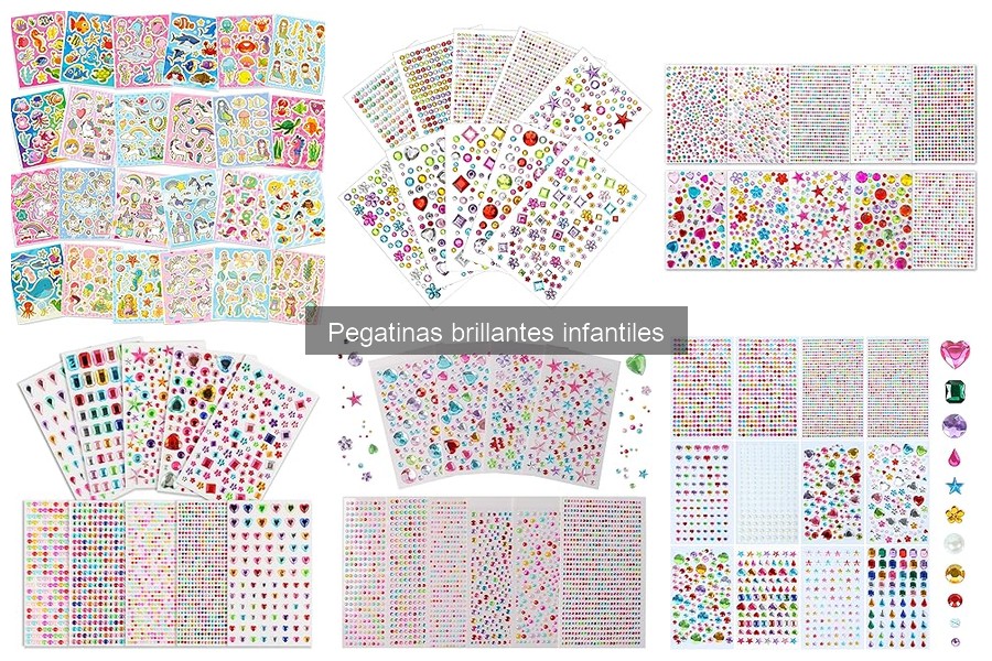 Beneficios de las pegatinas brillantes en el desarrollo infantil