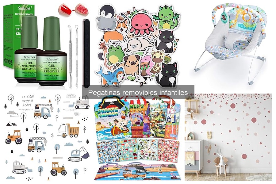 Beneficios de las Pegatinas Removibles en Manualidades Infantiles