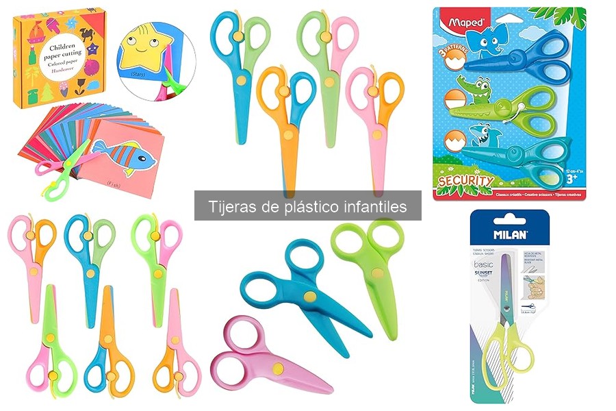 Beneficios de las tijeras de plástico infantiles para manualidades