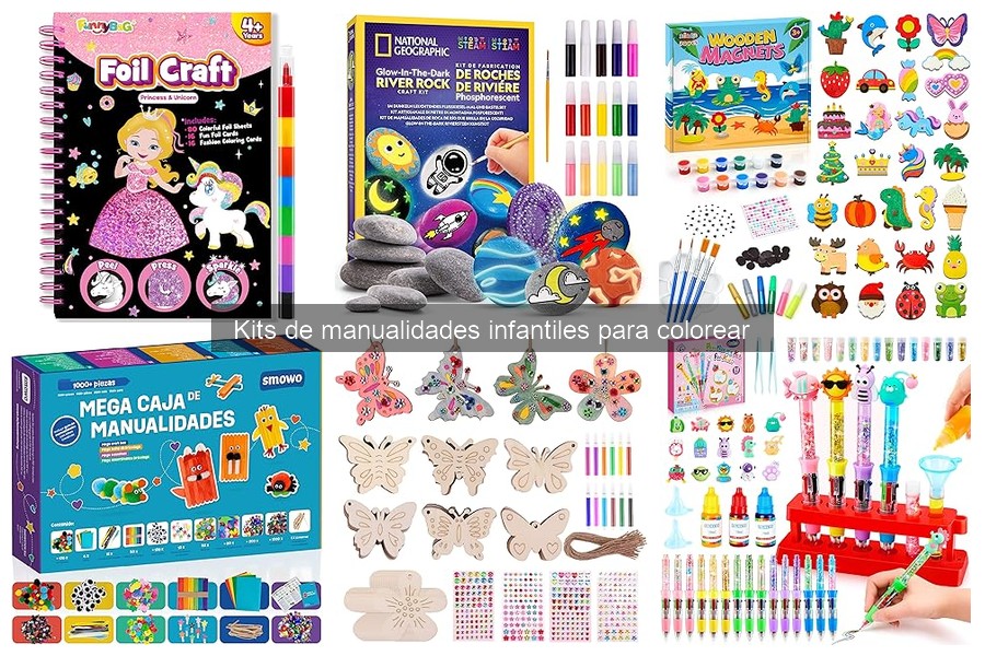 Beneficios de los Kits de Manualidades Infantiles para Colorear