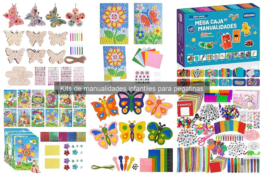 Beneficios de los Kits de Manualidades para Pegatinas en Niños
