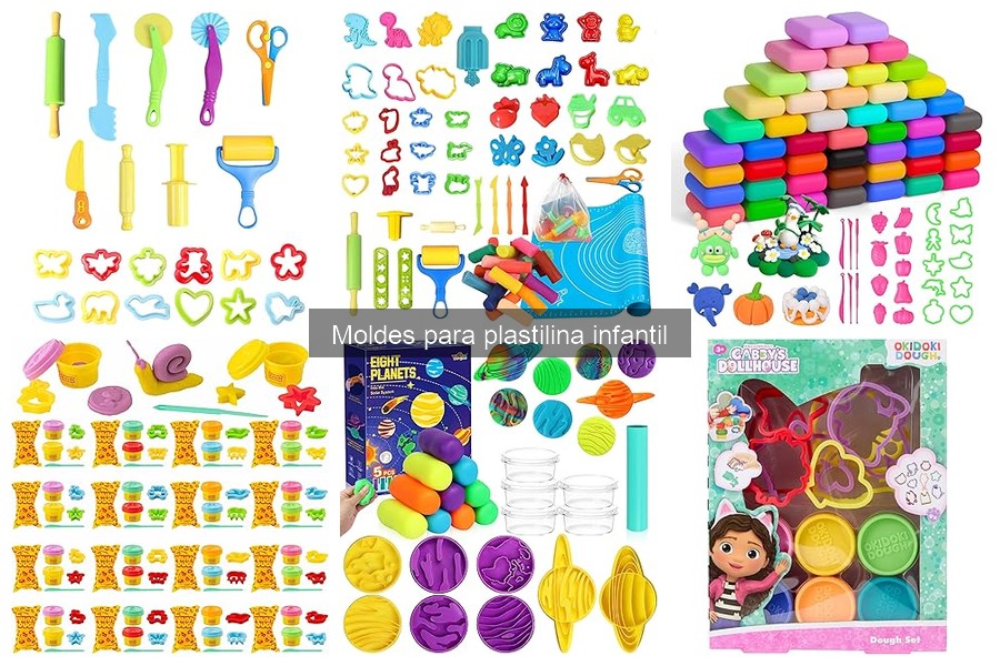Beneficios de los Moldes para Plastilina en la Educación Infantil