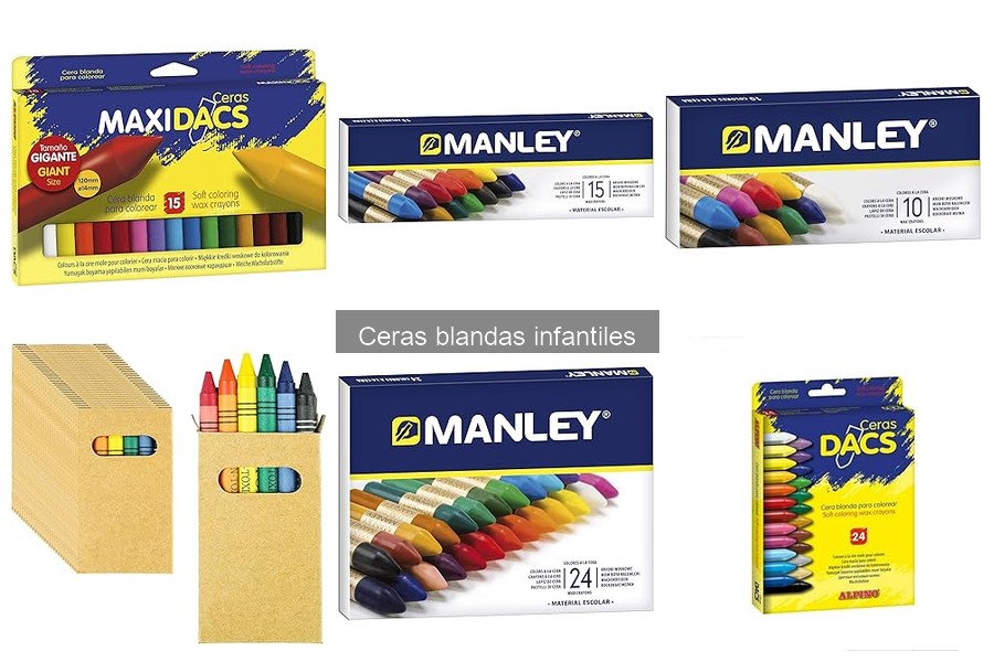 Beneficios de usar ceras blandas infantiles en manualidades