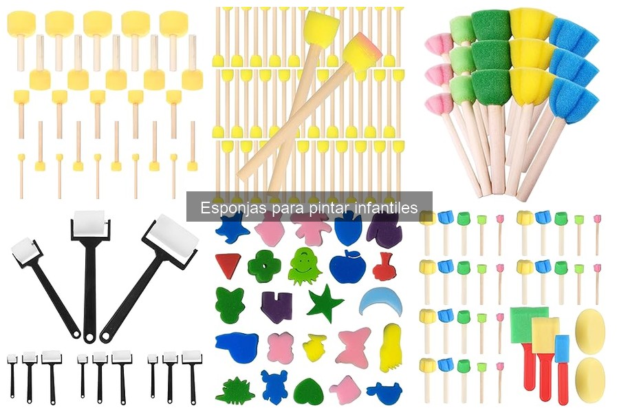 Beneficios de Usar Esponjas para Pintar en Niños
