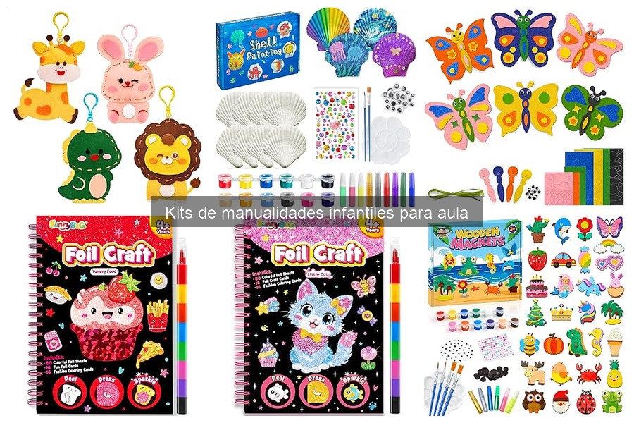 Beneficios educativos de los kits de manualidades en el aula