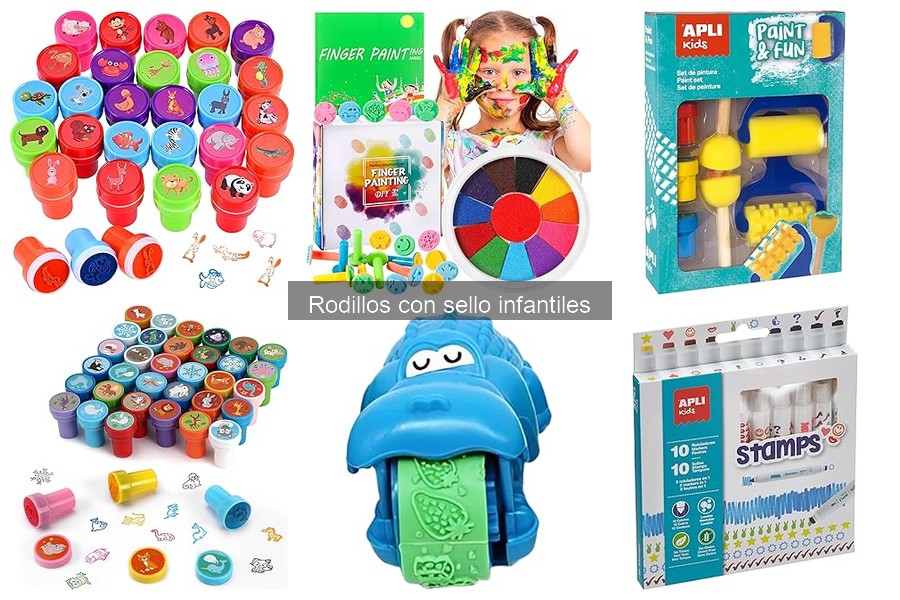 Características Clave para Elegir Rodillos con Sello Infantiles
