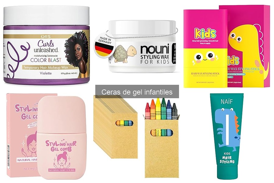 Ceras de gel infantiles: ¿son seguras para tus hijos?