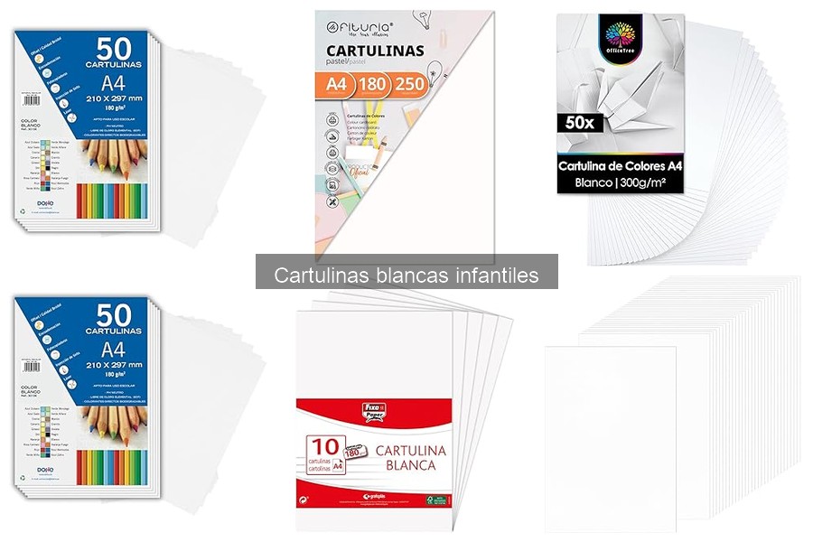 Cómo almacenar cartulinas blancas para cuidar tus manualidades