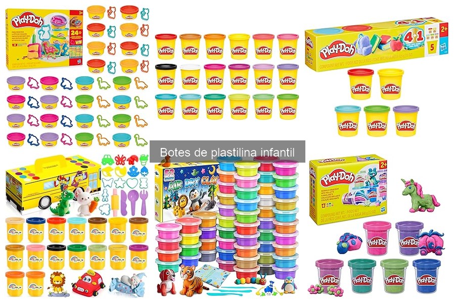 Cómo almacenar y conservar la plastilina infantil correctamente