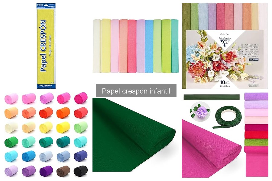 Cómo almacenar y cuidar el papel crespón infantil correctamente