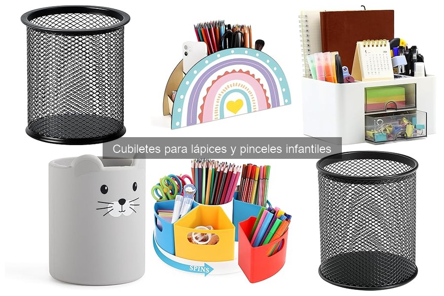 Cómo elegir el cubilete ideal para lápices y pinceles infantiles