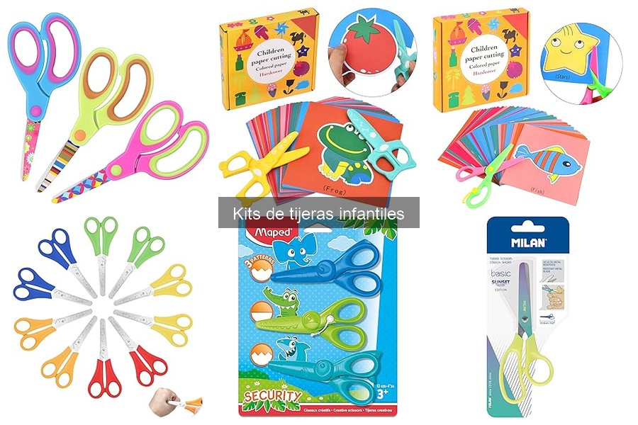 Cómo elegir el mejor kit de tijeras infantiles