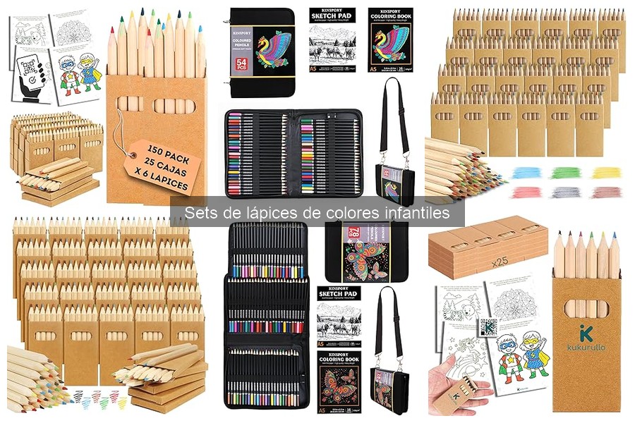 Cómo elegir el mejor set de lápices de colores para niños