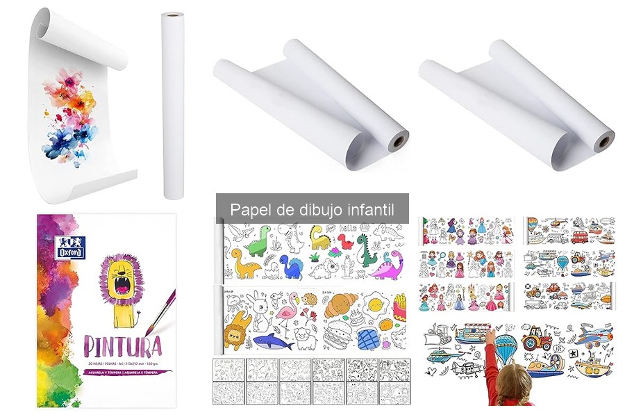 Cómo elegir el papel de dibujo adecuado para niños