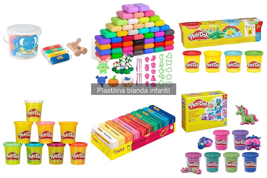 Cómo elegir la mejor plastilina blanda para tu hijo