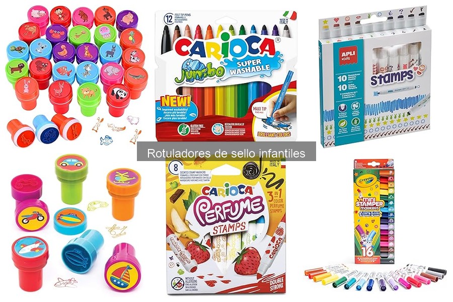 Cómo elegir rotuladores de sello infantiles: guía completa