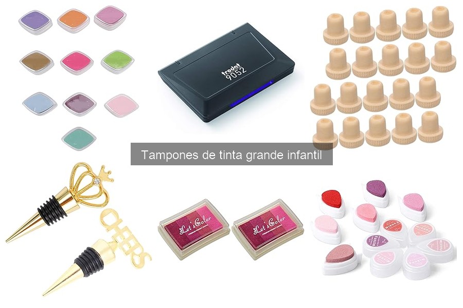 Cómo elegir tampones de tinta grande infantil para tu hijo