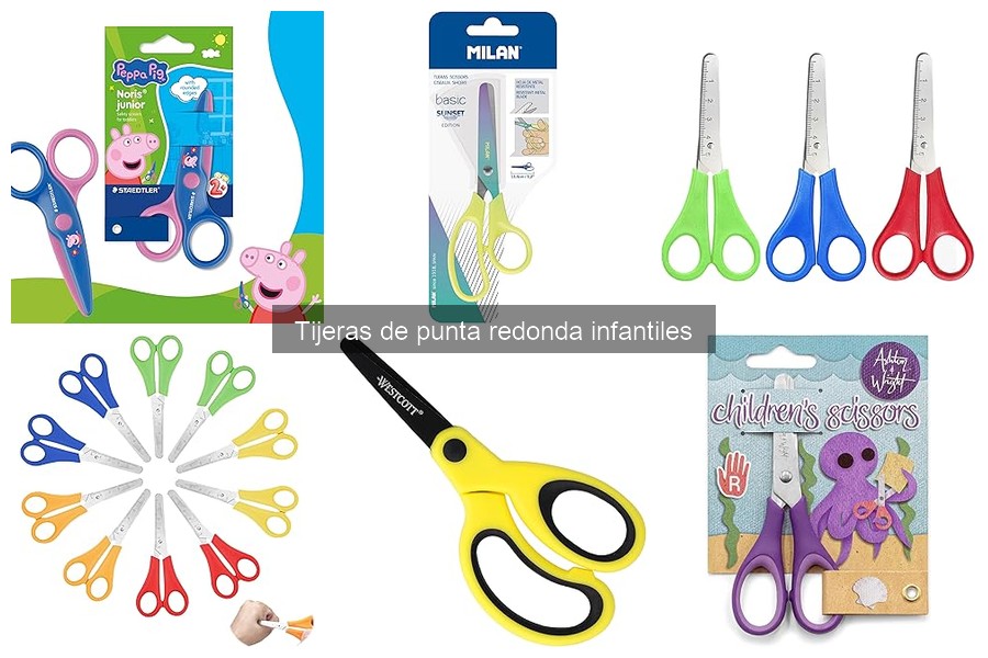 Cómo enseñar a los niños a usar tijeras de punta redonda