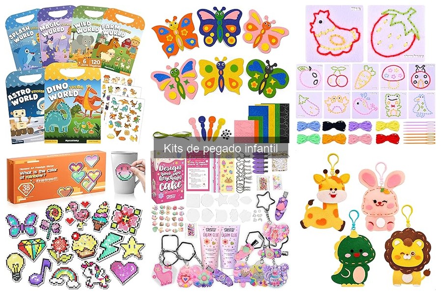 Cómo Guardar y Organizar Kits de Pegado Infantil