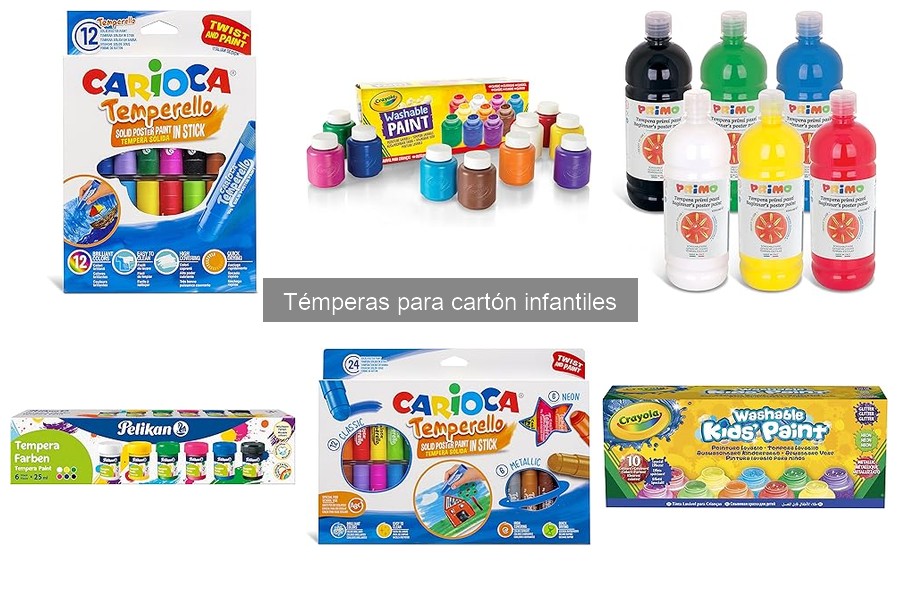 Cómo hacer témperas caseras para cartón de forma fácil