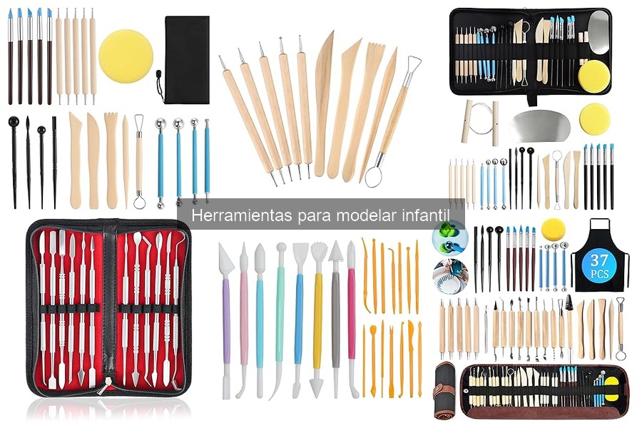 Cómo Limpia y Mantiene Herramientas de Modelar Infantil