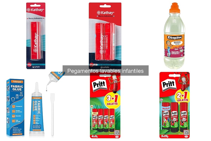 Cómo limpiar pegamento lavable de superficies y ropa