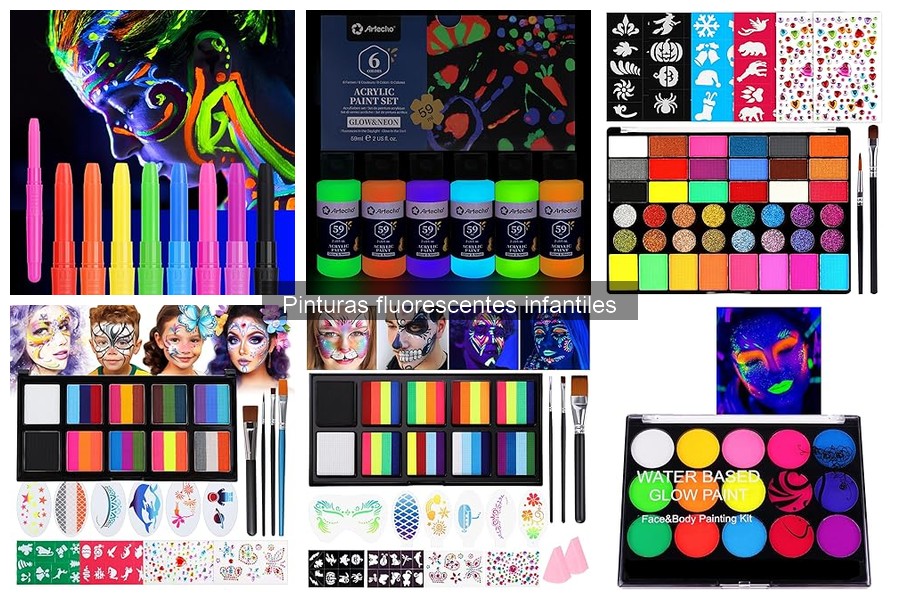 Cómo limpiar y cuidar pinturas fluorescentes infantiles