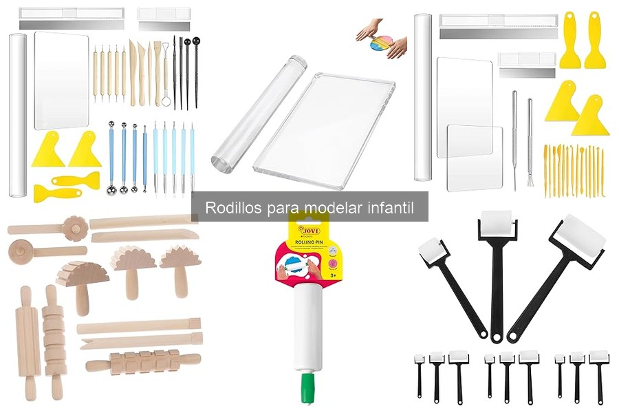 Cómo Limpiar y Mantener Rodillos para Modelar Infantil