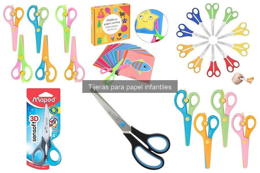 Cómo mantener tijeras para papel infantiles en buen estado