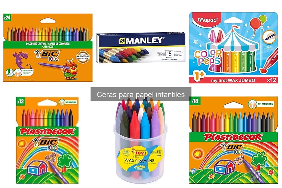 Cómo usar ceras para papel infantiles | Técnicas creativas