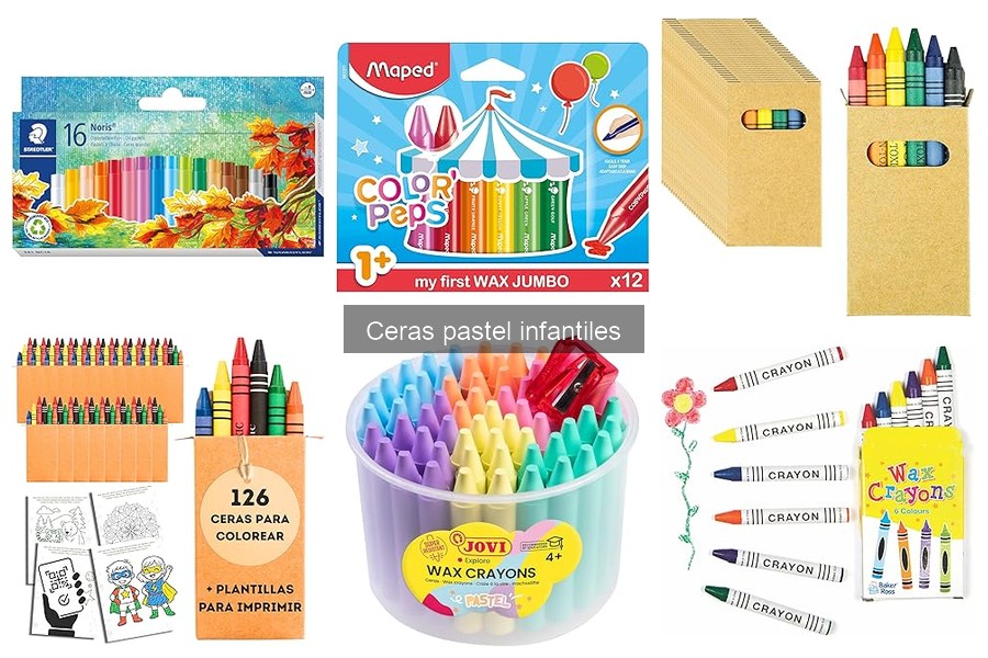 Cómo usar ceras pastel infantiles en manualidades creativas