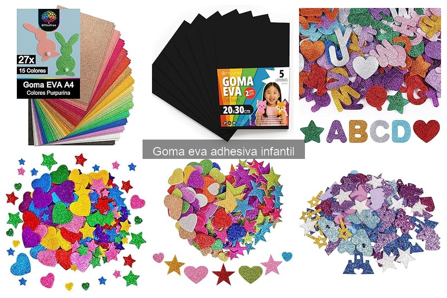 Cómo Usar Goma Eva Adhesiva en Manualidades Infantiles