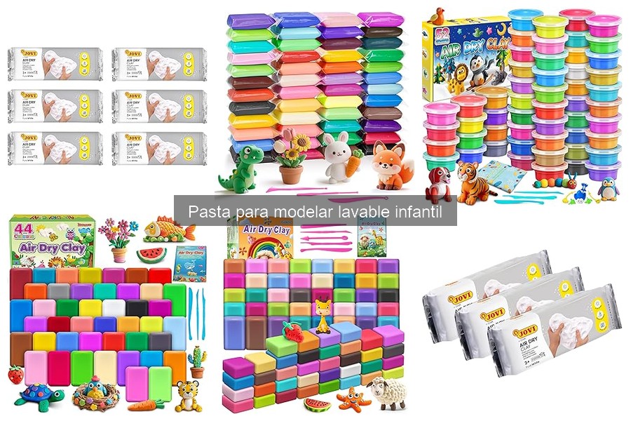 Cómo usar pasta para modelar lavable infantil de forma segura