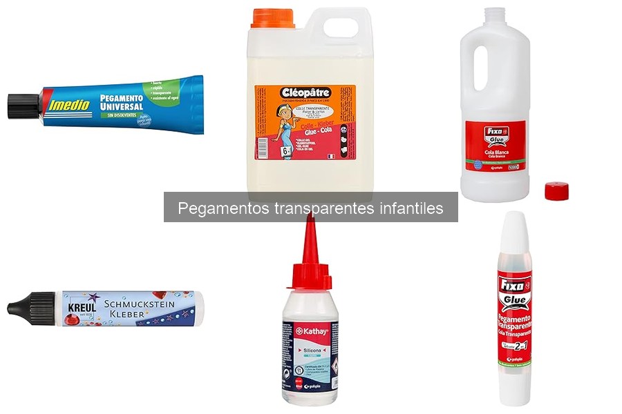 Cómo usar pegamento transparente en manualidades infantiles