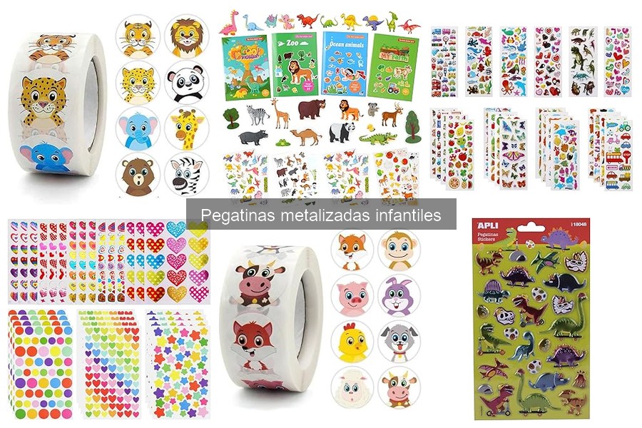 Cómo Usar Pegatinas Metalizadas en Manualidades Infantiles