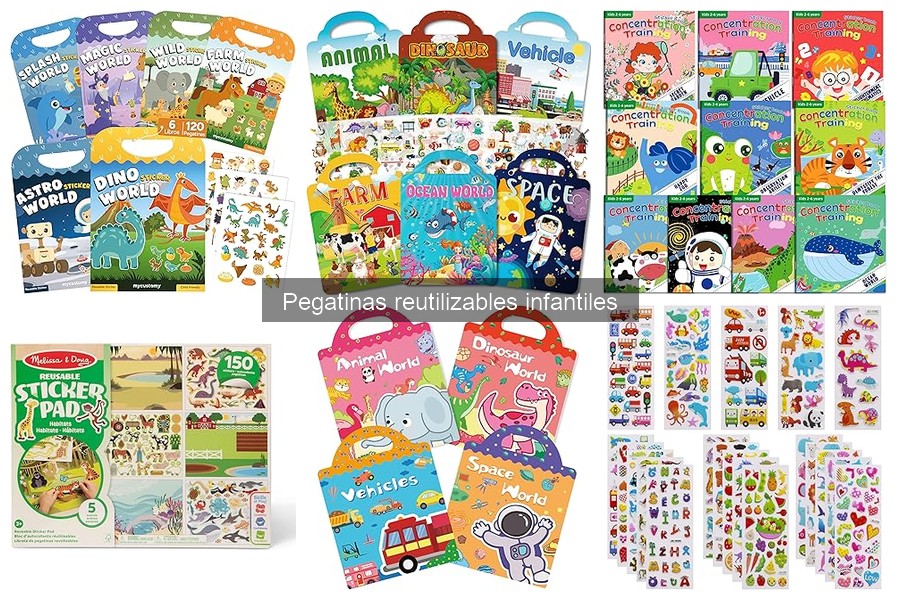 Cómo Usar Pegatinas Reutilizables Infantiles en Actividades Creativas