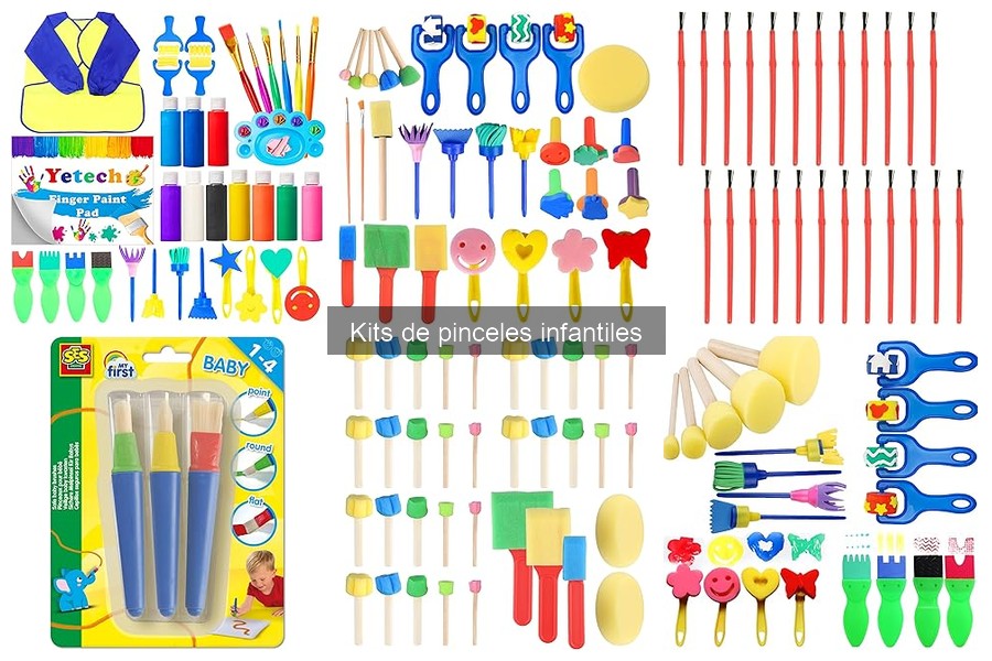 Cómo usar pinceles de kits infantiles: técnicas y consejos