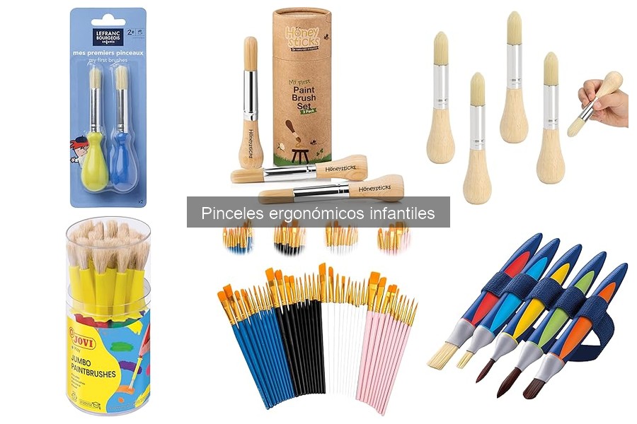 Cómo Usar Pinceles Ergonómicos en Manualidades Infantiles