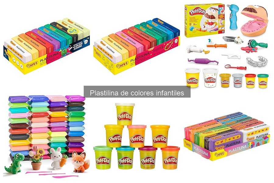 Cómo usar plastilina para desarrollar la creatividad infantil